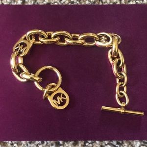 Michael Kors Gold Chainlink Bracelet